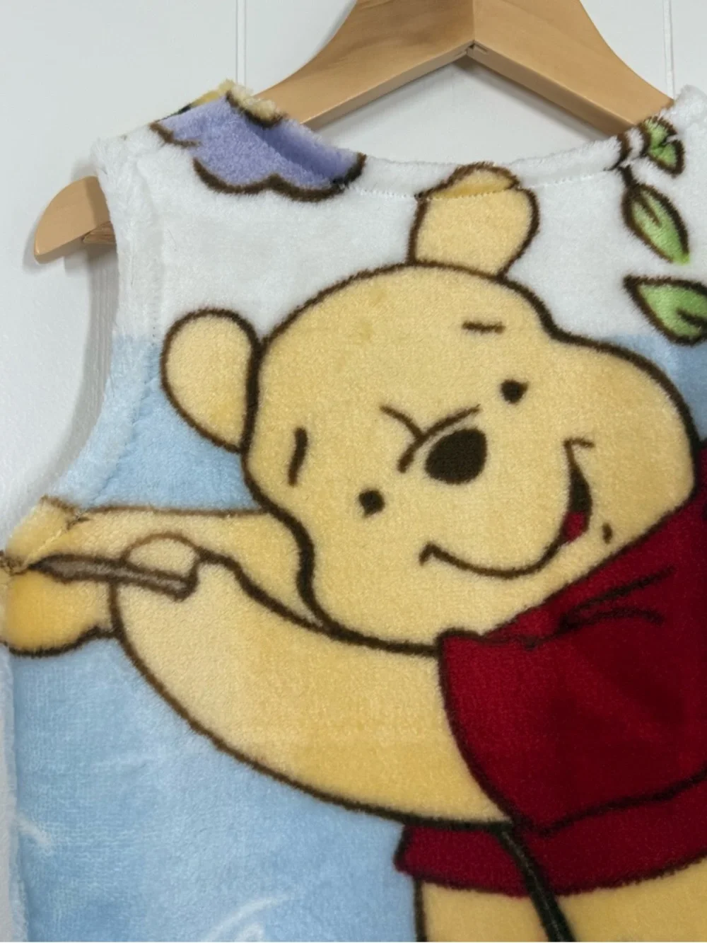Remi Lyn & Co. Handmade Winnie The Pooh Plush Vintage Blanket Vest